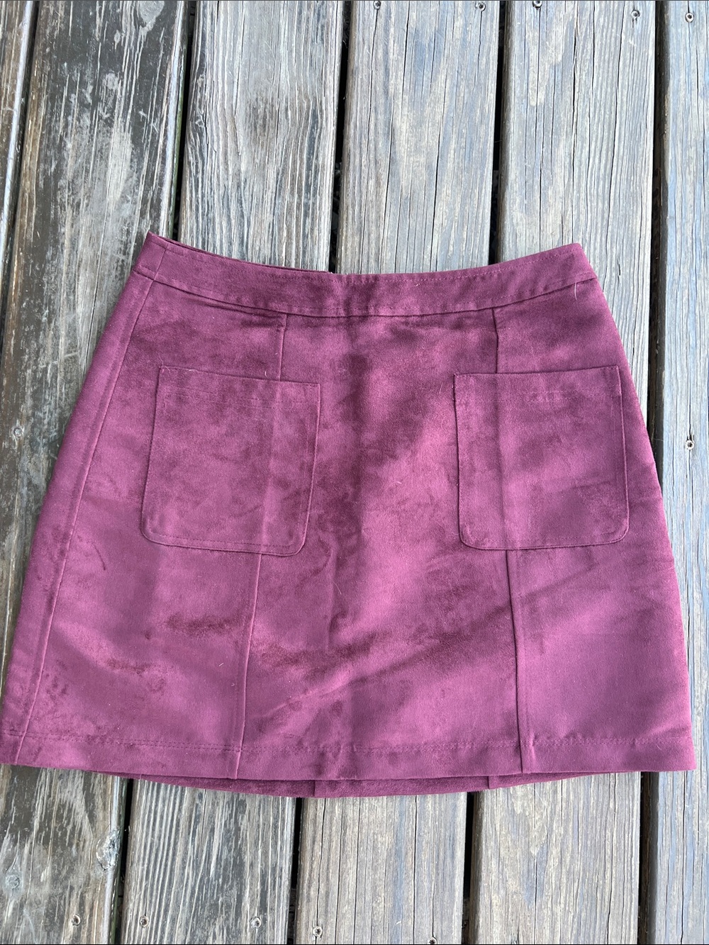 Old Navy Faux Suede Skirt